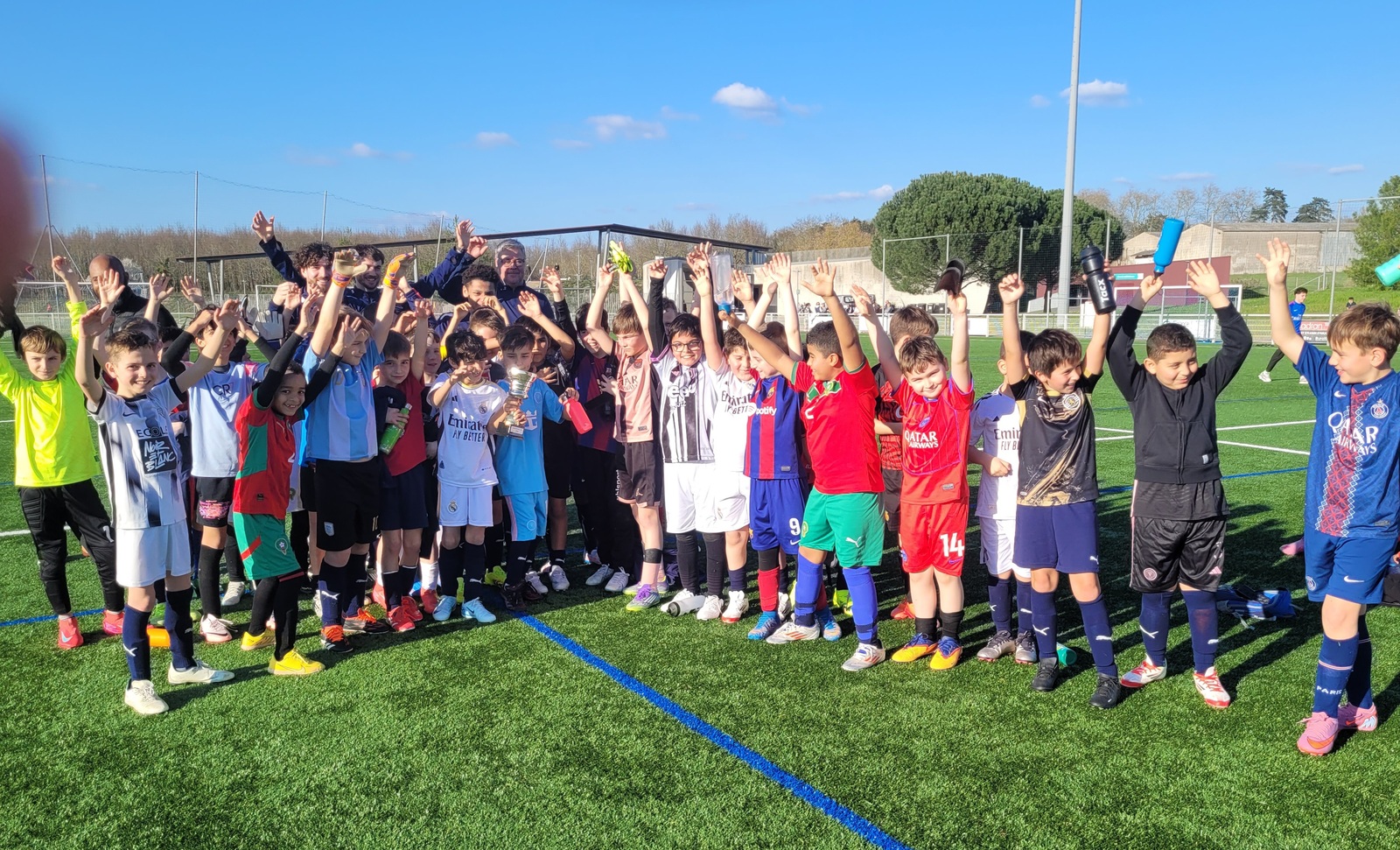 Un après midi festif pour nos jeunes de l'Ecole de Foot !