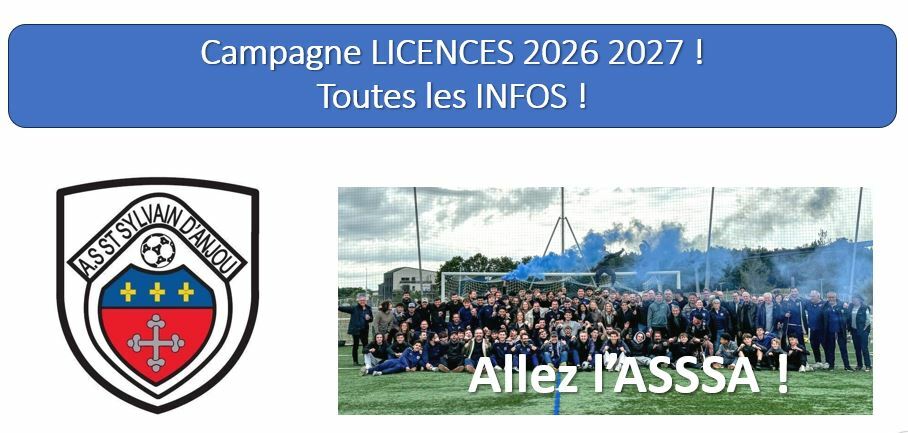 LICENCES 2026 2027 : LES INFOS !