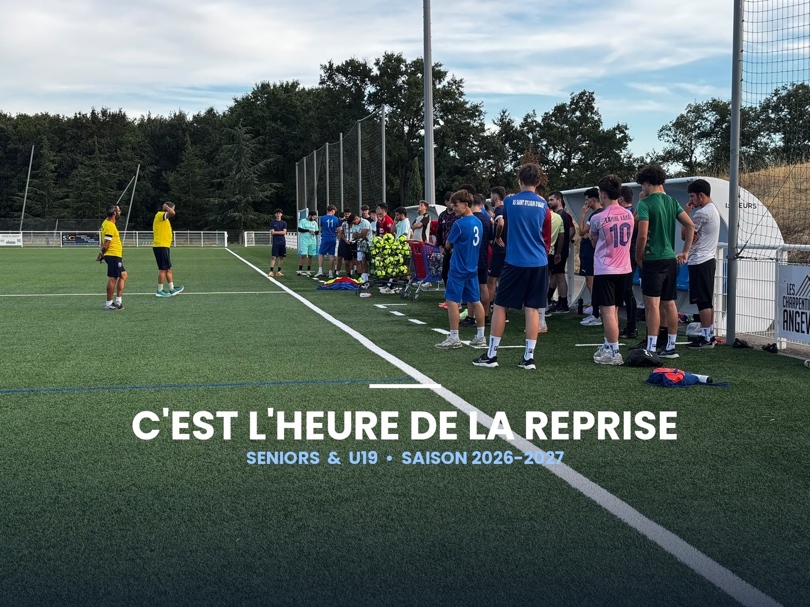 U19 SENIORS : L'HEURE DE LA REPRISE 👍