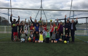 Accueil Enfants &quot;Le Gouvernail&quot; à l'Ecole de Foot 