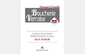 Nouveau partenaire : Boucherie Verroise !