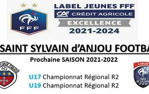 U17 et U19 en Championnat R2 saison 2021-2022 !