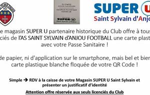 Votre Carte Passe Sanitaire Super U offerte ! 
