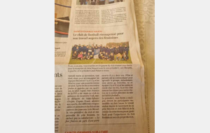 Article Courrier de l'Ouest Foot Féminin 