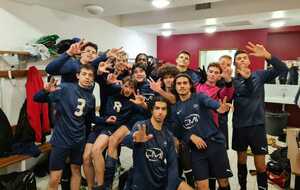 Victoires de nos U19 U17 et U15 !