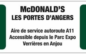 Nouveau partenaire : Mc DONALD'S Les Portes d'Angers !