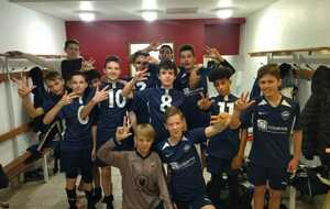 Victoire de nos U15 !