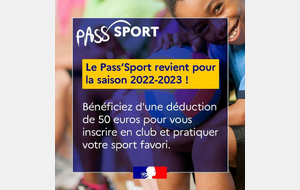 Informations Pass'Sports 