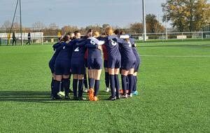 U15F malgré la défaite beaucoup de satisfactions !