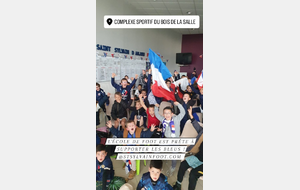 Belle ambiance au Campus ! Allez les bleus !