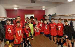 Belle victoire des U15 A !