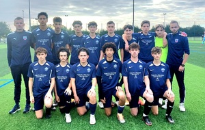 U17 R2 : UN BON POINT A L'EXTÉRIEUR 👍