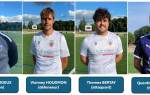 Bienvenue : Mathis, Vianney, Thomas et Quentin !