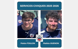 SERVICES CIVIQUES 2025 2026 !