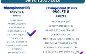 GROUPES REGION SENIORS &amp; U19 2025 2026 !