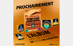 l'ALBUM DU CLUB arrive prochainement !