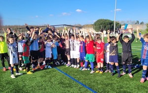 Un après midi festif pour nos jeunes de l'Ecole de Foot !