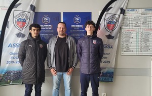 Catégorie U15 : Bienvenue Grégory !