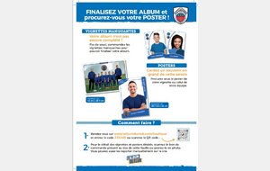 Complétez votre album et profitez de l'offre posters !
