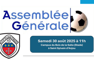 Assemblée Générale : Samedi 30 Août à 11h !