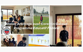 Atelier Arbitrage avec Corentin (Programme Educatif Fédéral)