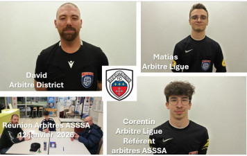 ARBITRES OFFICIELS ASSSA : POINT MI-SAISON