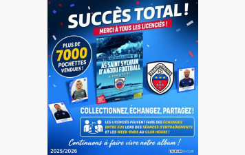 ALBUM DU CLUB : SUCCES TOTAL !