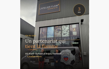 Renouvellement Partenariat L'Atelier Flam !