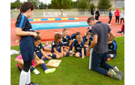 FOOT FEMININ le programme des séances pendant les vacances