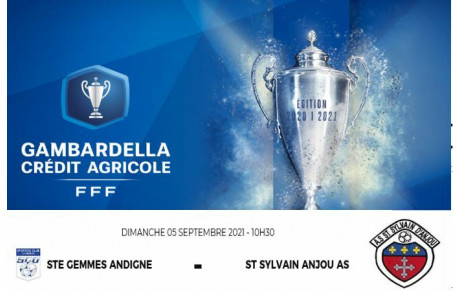 GAMBARDELLA pour nos U18 le 5 septembre !