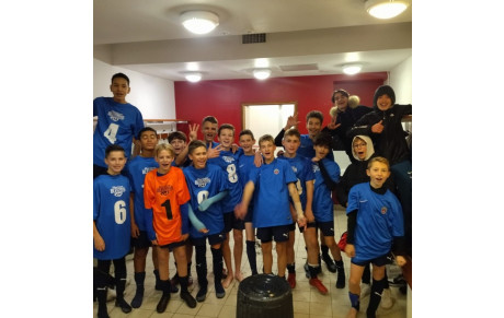 Belle victoire de nos U15 !
