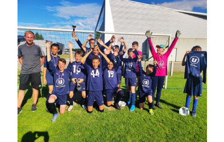 Nos U13 vainqueurs du Tournoi de Vivy !