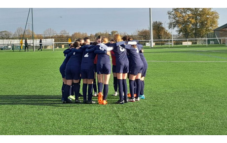 U15F malgré la défaite beaucoup de satisfactions !