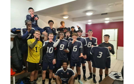 U19 R2 Difficile....mais victoire au bout !