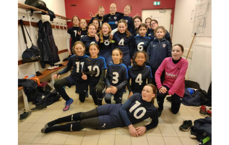 Des victoires pour nos U13F et U15F !