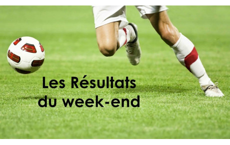 Résultats du week-end !
