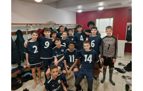 Bonne reprise pour nos U15 !