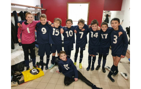 Belle victoire de nos U13 !