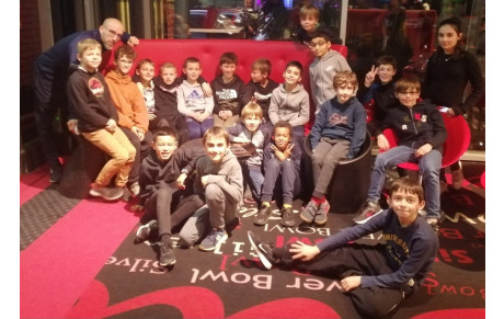 Soirée laser pour nos U11 !