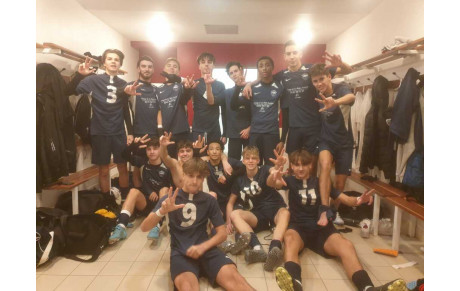 Victoire de nos U17A !