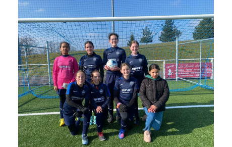 Belle victoire des U13F !