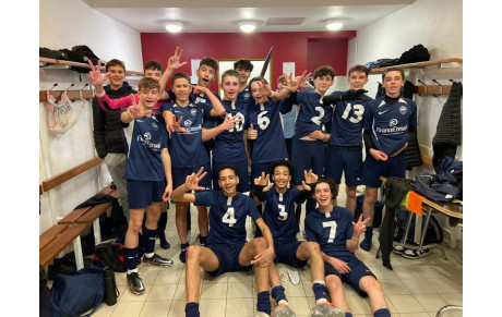 Victoire des U17 B 👏