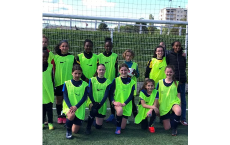 Nos U13F à la journée Foot féminin !