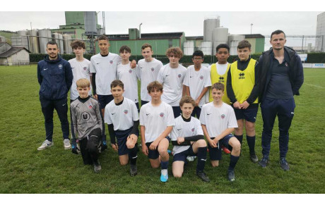 Qualification pour nos U15 !