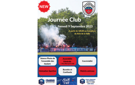 JOURNEE CLUB LE 9 SEPTEMBRE 2023
