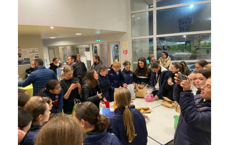 U13F et U15F  un dernier entraînement festif 👍🙂