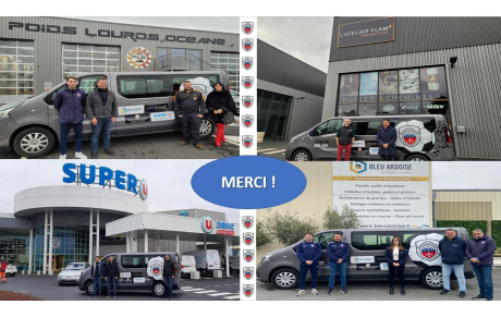 MINIBUS : MERCI à nos partenaires !