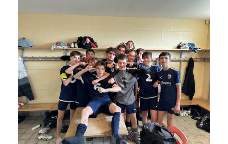 U15 : une belle victoire 👏