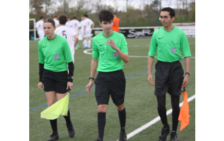 Corentin : un jeune arbitre qui monte !