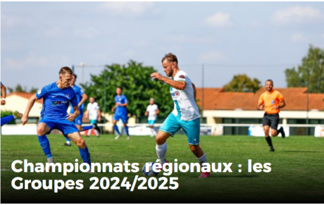 Les groupes Régions sont sortis !
